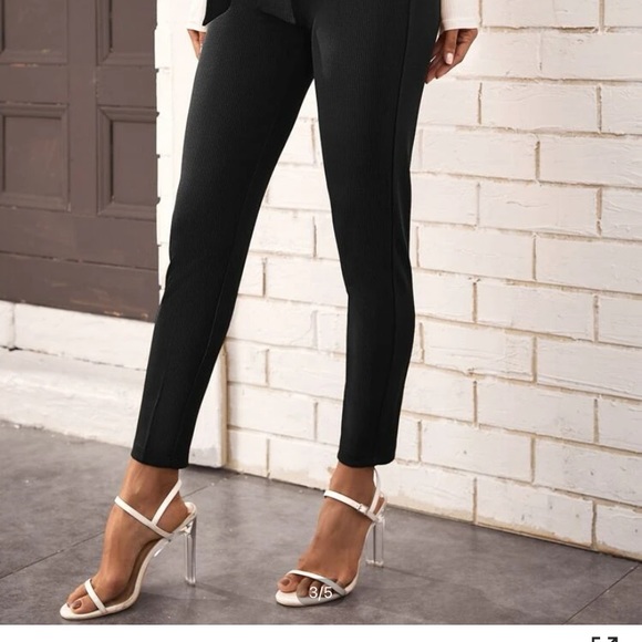 Belted skinny pants - Picture 3 of 5